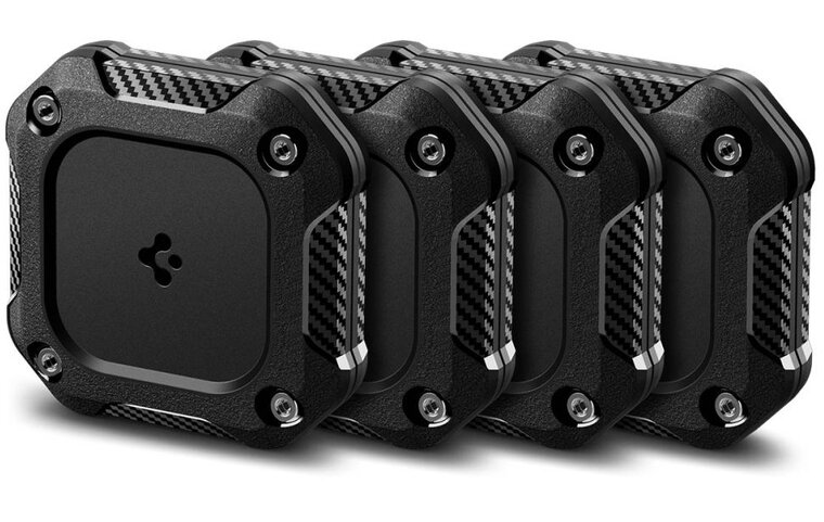 Spigen Tough Armor Apple AirTag 1 / 2 hoesje 4 pack
