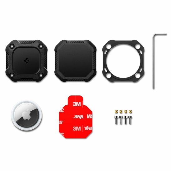 Spigen Tough Armor Apple AirTag 1 / 2 hoesje 4 pack