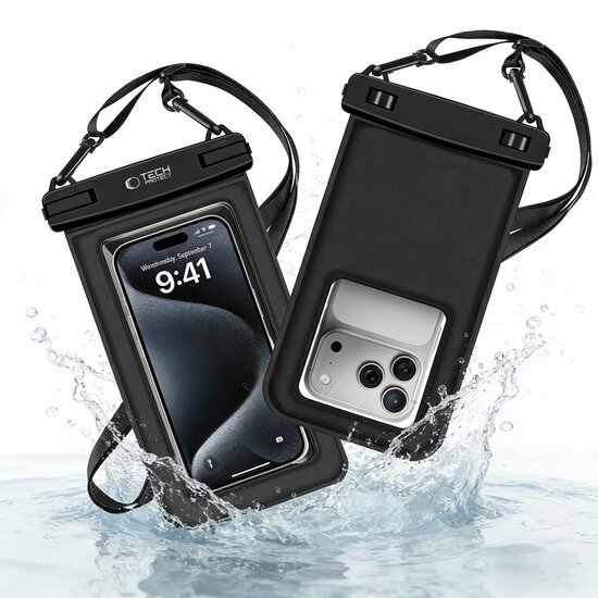 TechProtection universele waterdichte drijvende floating hoesje