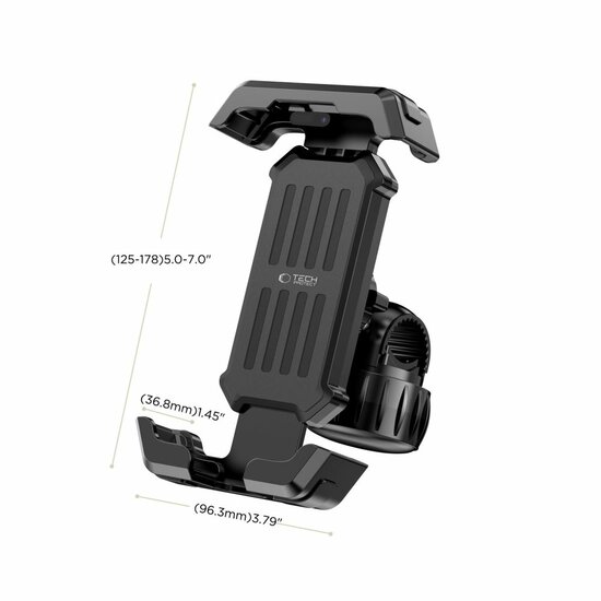 TechProtection V6 universele fiets en motorfiets telefoonhouder