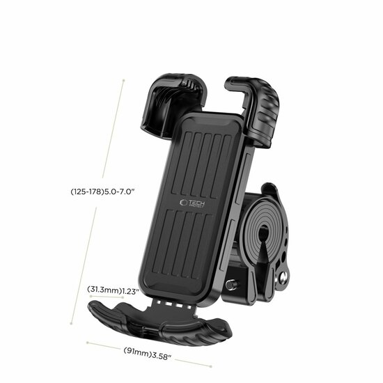 TechProtection V7 universele fiets en motorfiets telefoonhouder