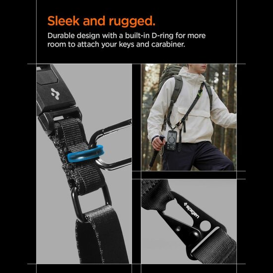 Spigen DA30M universeel draagkoord crossbody lanyard