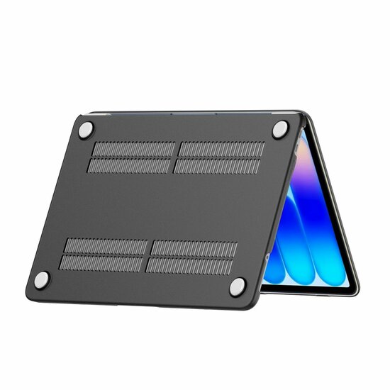 TechProtection Smart MacBook Neo 13 inch hardshell zwart