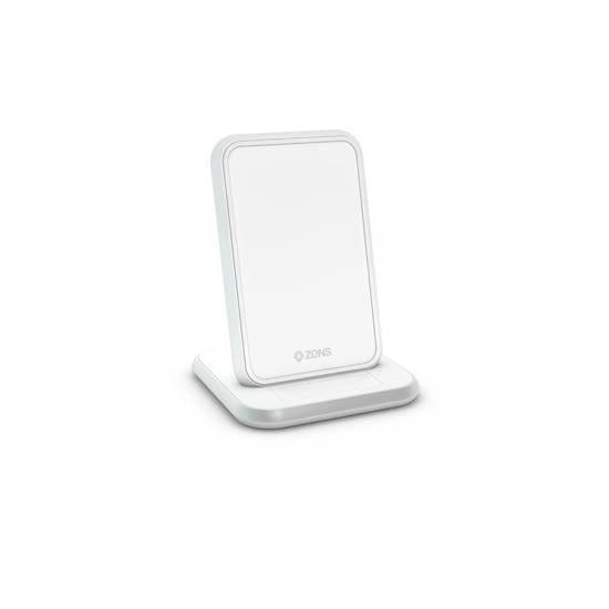 ZENS&nbsp;Stand draadloze oplader wit