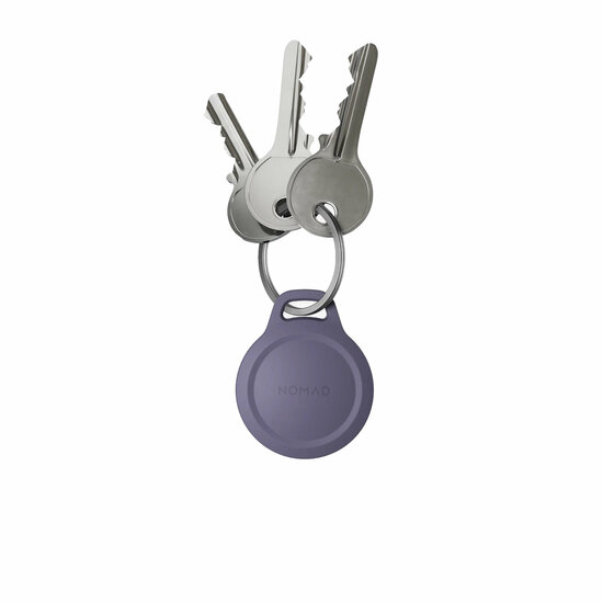 Nomad Rugged AirTag 1 / 2 houder en sleutelhanger dusk