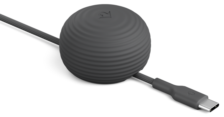 Twelve South CableStay USB-C kabel met houder slate