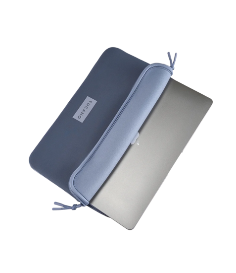 Tucano One MacBook Neo 13 inch sleeve blauw
