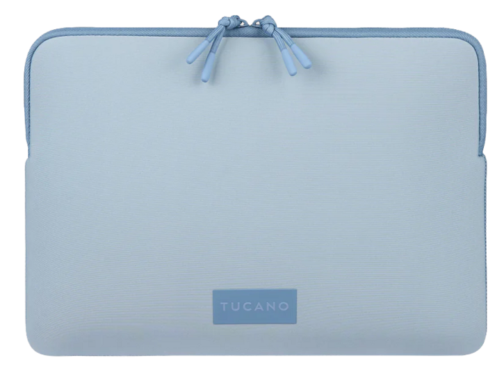 Tucano One MacBook Neo 13 inch sleeve lichtblauw