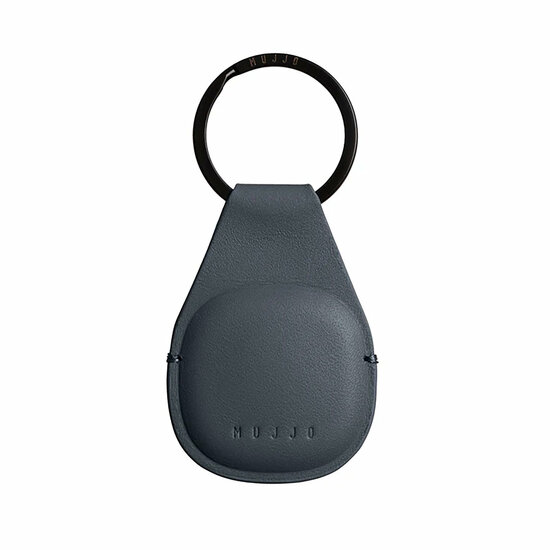 Mujjo Canopy leren AirTag 1 / 2 sleutelhanger basalt