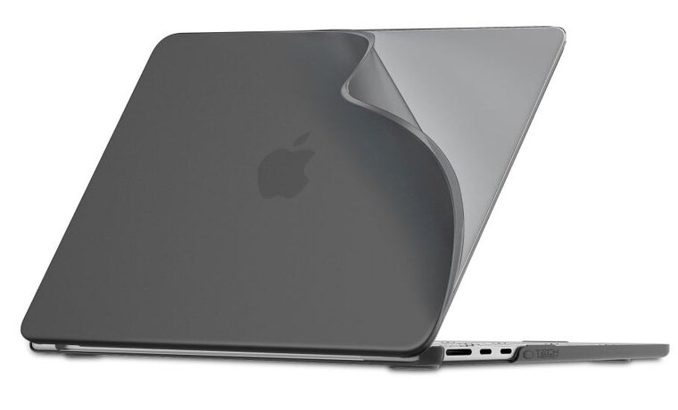 TechProtection Soft MacBook Air 13 inch hardshell mat zwart