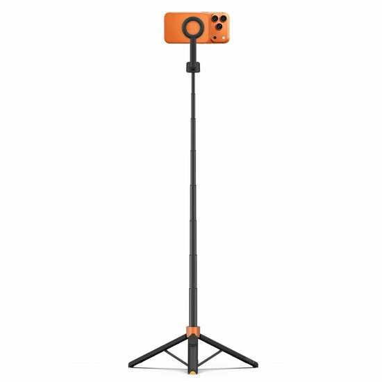 TechProtection View MagSafe Bluetooth Selfie Stick Tripod zwart