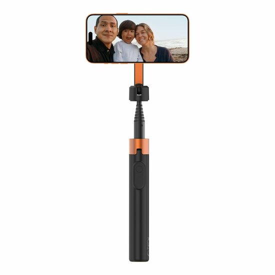 TechProtection View MagSafe Bluetooth Selfie Stick Tripod zwart