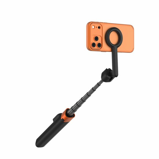 TechProtection View MagSafe Bluetooth Selfie Stick Tripod zwart