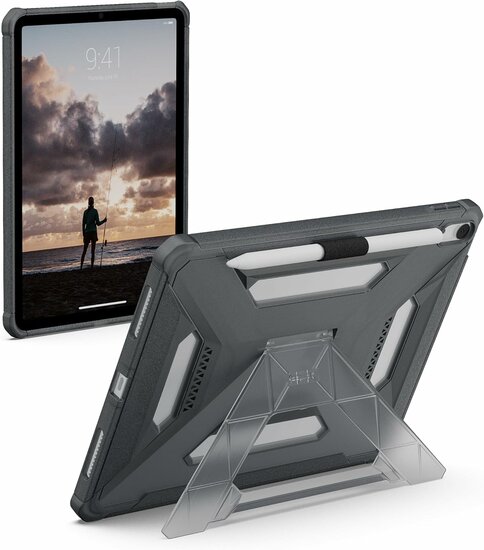 UAG Scout Plus iPad Air 11 inch hoesje grijs