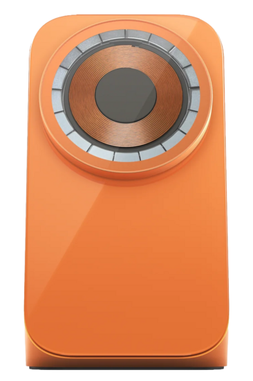 Nomad Stand One 25  watt MagSafe 2 in 1 oplader oranje