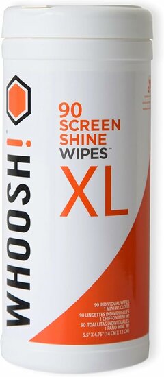 Whoosh! Screen Shine Wipes canister vochtige doekjes
