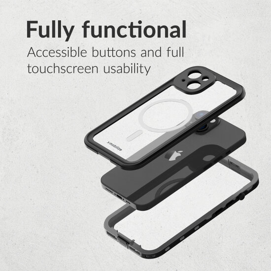 Mobilize Waterproof waterdichte iPhone 16 hoesje met MagSafe