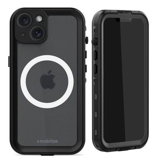 Mobilize Waterproof waterdichte iPhone 15 hoesje met MagSafe