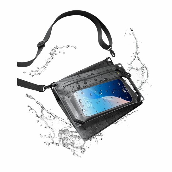 Spigen AquaShield A640 waterdicht tasje zwart