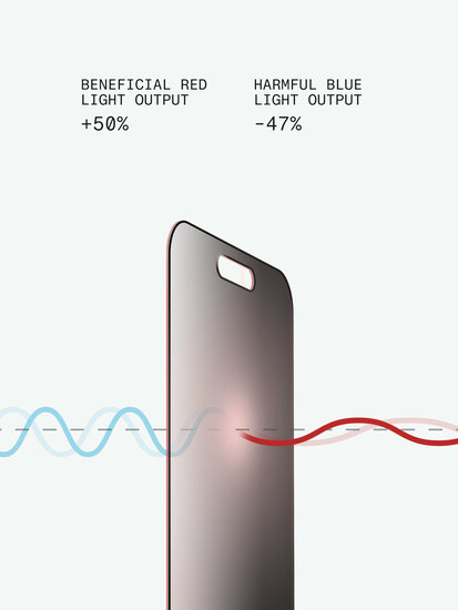 BodyGuardz Red Light Converter iPhone 17 Pro Max screenprotector