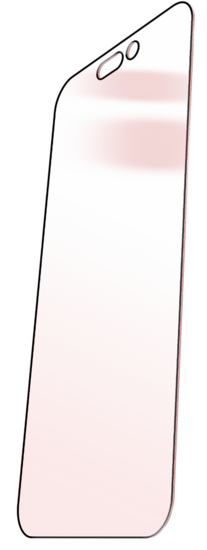 BodyGuardz Red Light Converter iPhone Air screenprotector