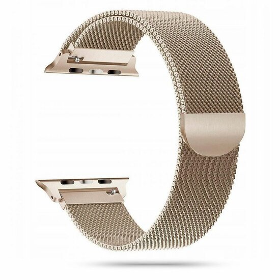TechProtection Metal Apple Watch 41 / 40 / 38 mm bandje Goud