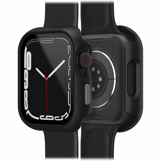 Otterbox Eclipse Apple Watch 45 mm hoesje met screenprotector zwart