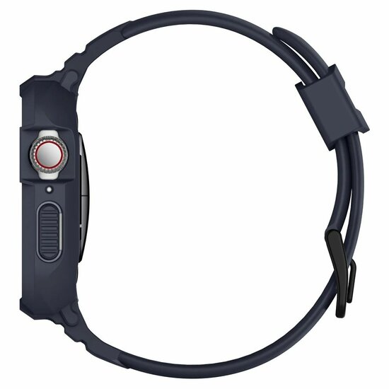 Spigen Rugged Armor Pro Apple Watch 45 / 44 mm bandje Grijs