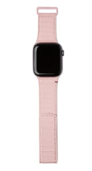 Decoded Traction Leather Apple Watch 40 mm bandje Roze