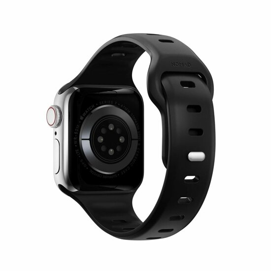 Nomad Sport Slim Apple Watch 41 / 40 / 38 mm bandje Zwart