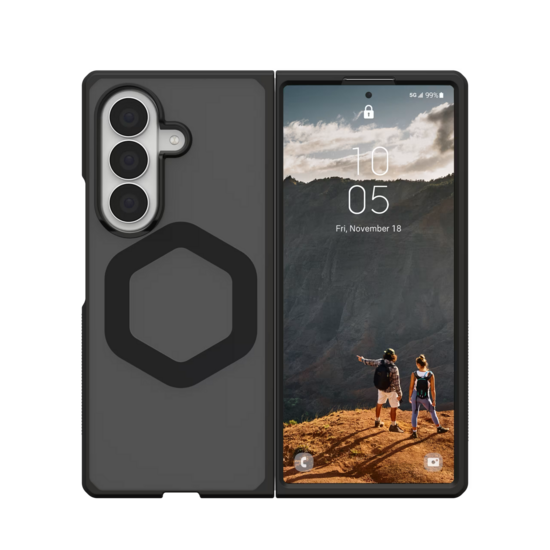 UAG Mouve MagSafe Galaxy Z Fold 8 Ultra hoesje ash