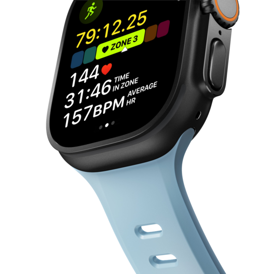 Nomad Tempo FKM Apple Watch Ultra 49 mm bandje tidal