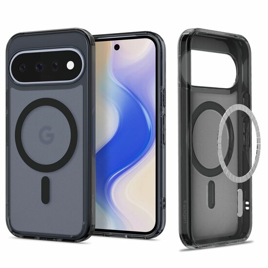 Spigen Ultra Hybrid MagSafe Google Pixel 11 hoesje frost zwart