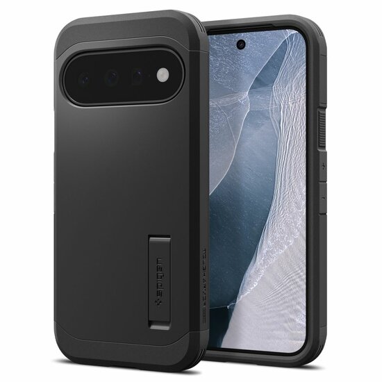 Spigen Tough Armor MagSafe Google Pixel 11 hoesje zwart