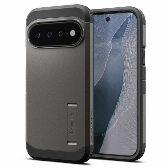Spigen Tough Armor MagSafe Google Pixel 11 Pro XL hoesje gun metal