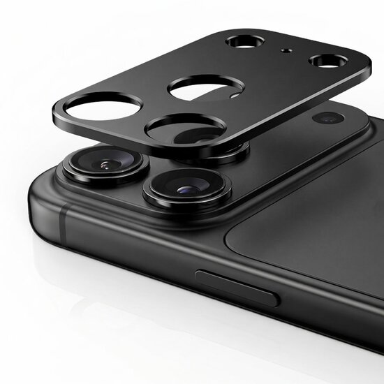 TechProtection Cam iPhone 18 Pro Kameraschutz protector schwarz