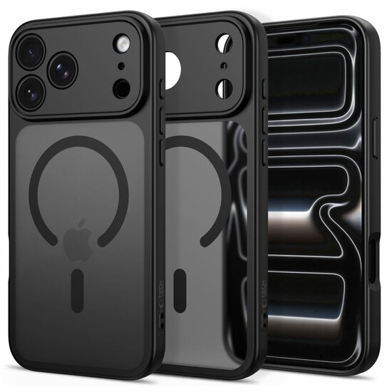TechProtection Core MagSafe iPhone 18 Pro hoesje zwart
