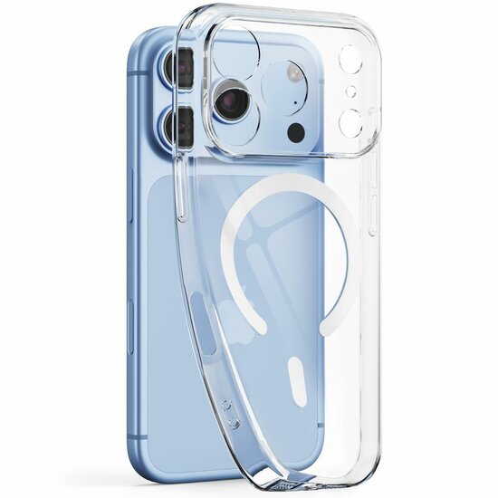 TechProtection Flex MagSafe iPhone 18 Pro case transparent