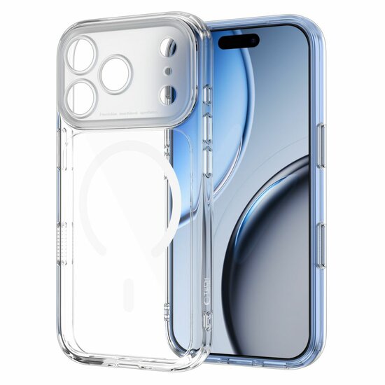 TechProtection Peak CC MagSafe iPhone 18 Pro case transparent