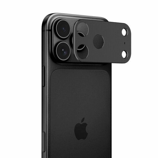 TechProtection CamFit iPhone 18 Pro Max Kameraschutz schwarz