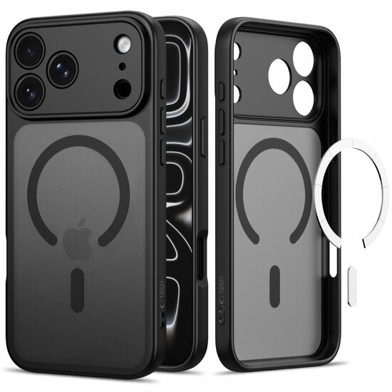 TechProtection Core MagSafe iPhone 18 Pro Max hoesje zwart