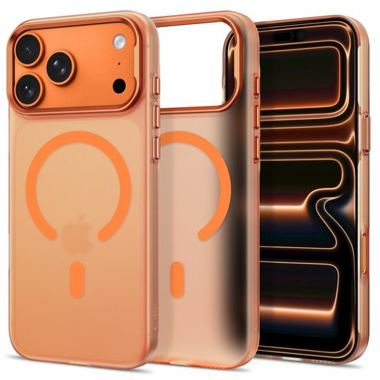 TechProtection Zero MagSafe iPhone 18 Pro Max hoesje oranje