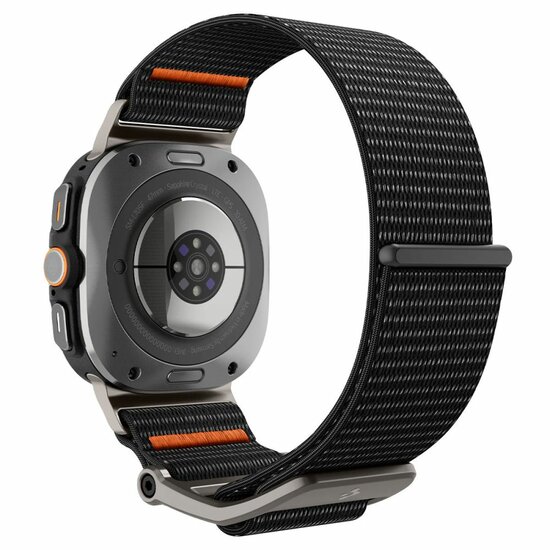 Spigen Durapro Flex Galaxy Watch Ultra 47 mm bandje zwart 