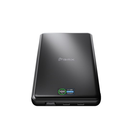 BMX SolidSafe 20K solid-state laptop powerbank 20000 mAh zwart 