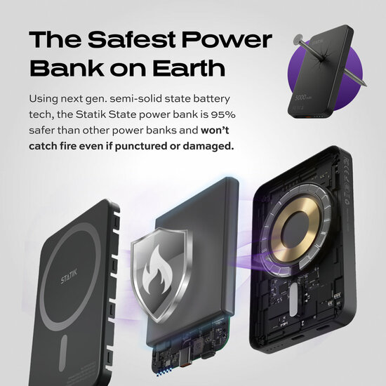 Statik State MagSafe Powerbank 5000 mAh