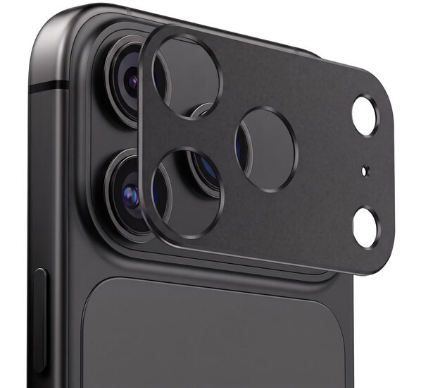 TechProtection CamFit iPhone 18 Pro Max Kameraschutz schwarz