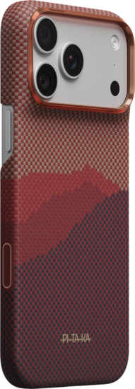 PITAKA Edge iPhone 18 Pro hoesje Ultra Slim autumn dusk