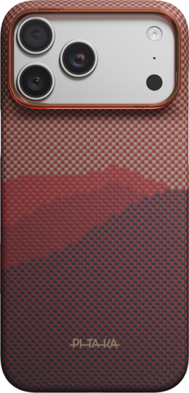 PITAKA Edge iPhone 18 Pro hoesje Ultra Slim autumn dusk