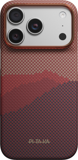 PITAKA Edge iPhone 18 Pro Max hoesje Ultra Slim autumn dusk