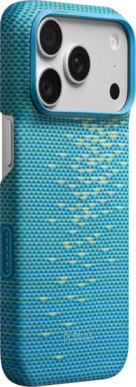 PITAKA Edge iPhone 18 Pro Max hoesje Ultra Slim lucid blauw